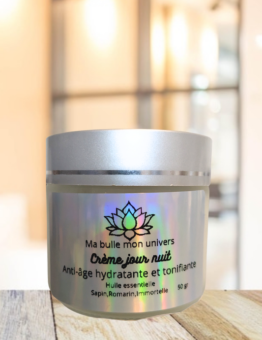Crème anti âge hydratante et tonifiante