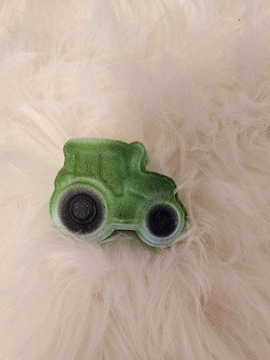 Bombe tracteur figues et Cyprès avec insertions de couleurs à l'intérieur