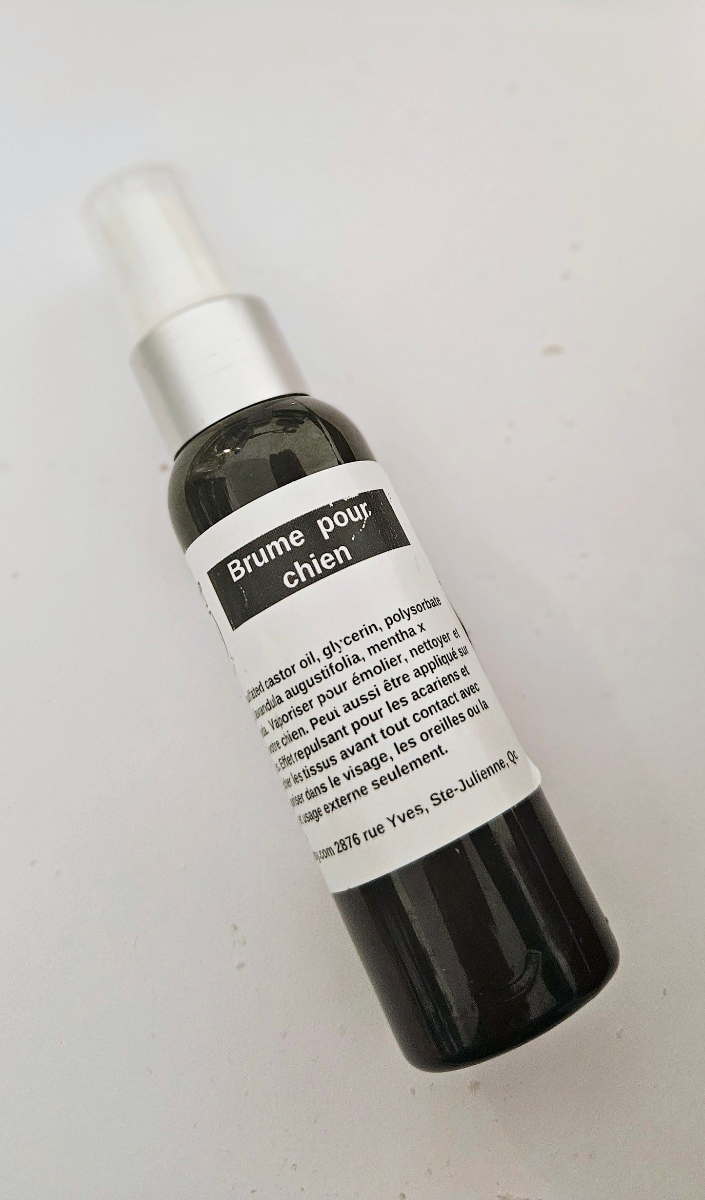 Brume pour chien menthe citronnée