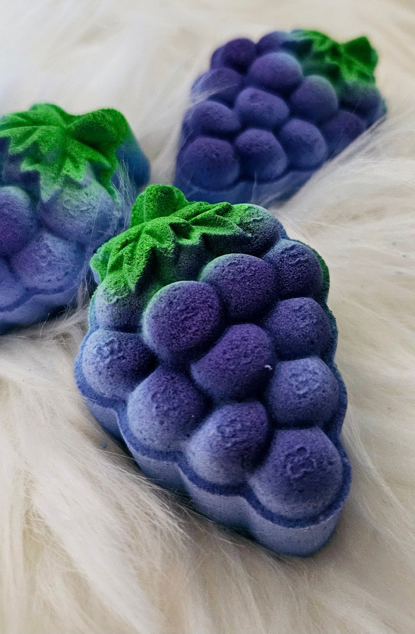 Bombe au raisin galactique avec insertions de couleurs