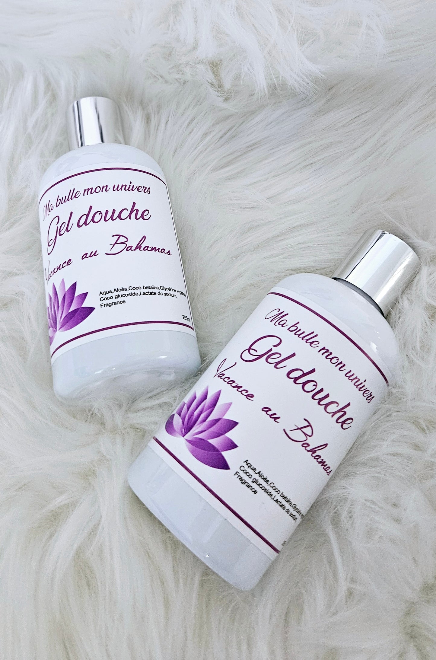 Gel douche naturel aux fragrances