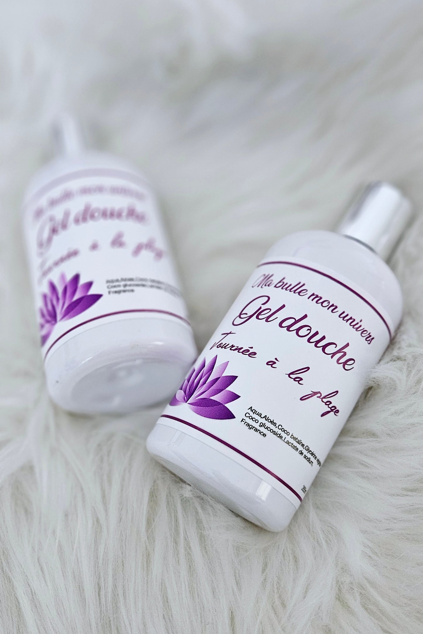 Gel douche naturel aux fragrances