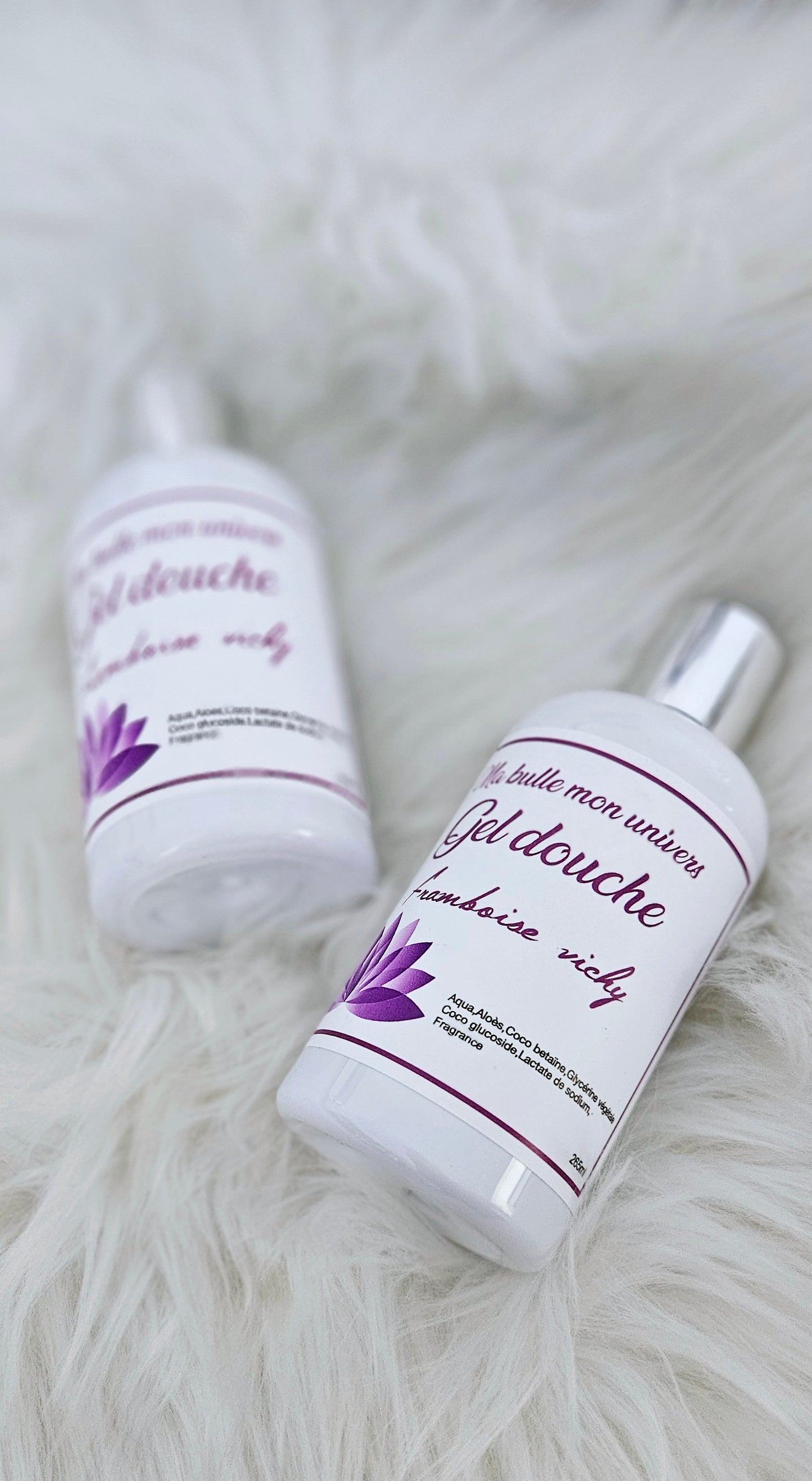 Gel douche naturel aux fragrances