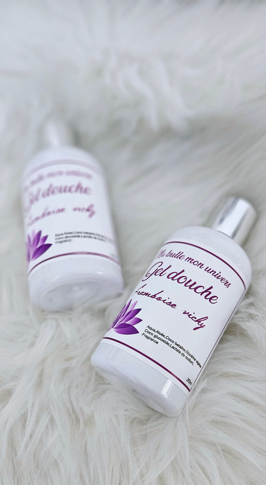 Gel douche naturel aux fragrances