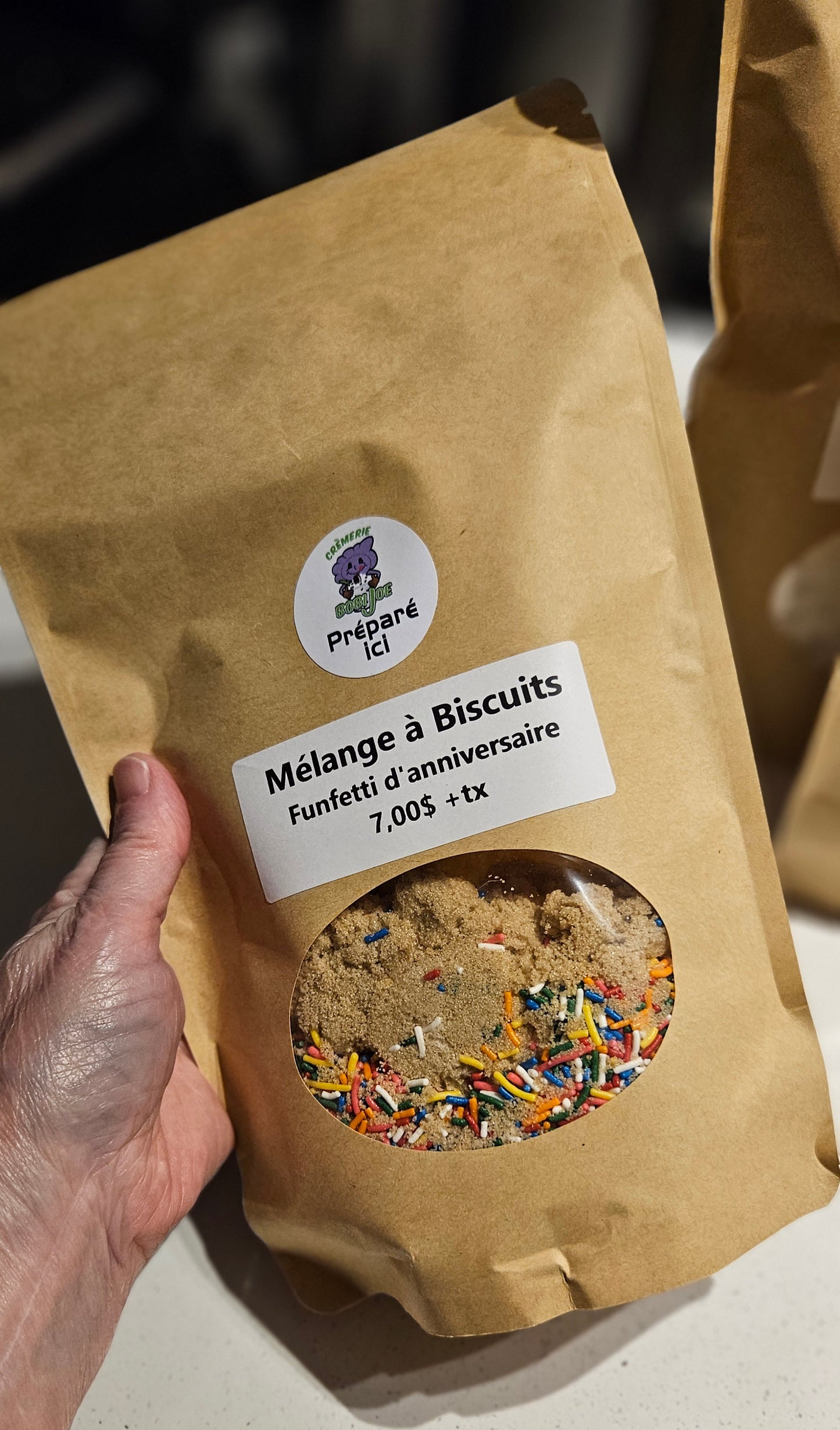 Mélange à biscuits funfetti d'anniversaire