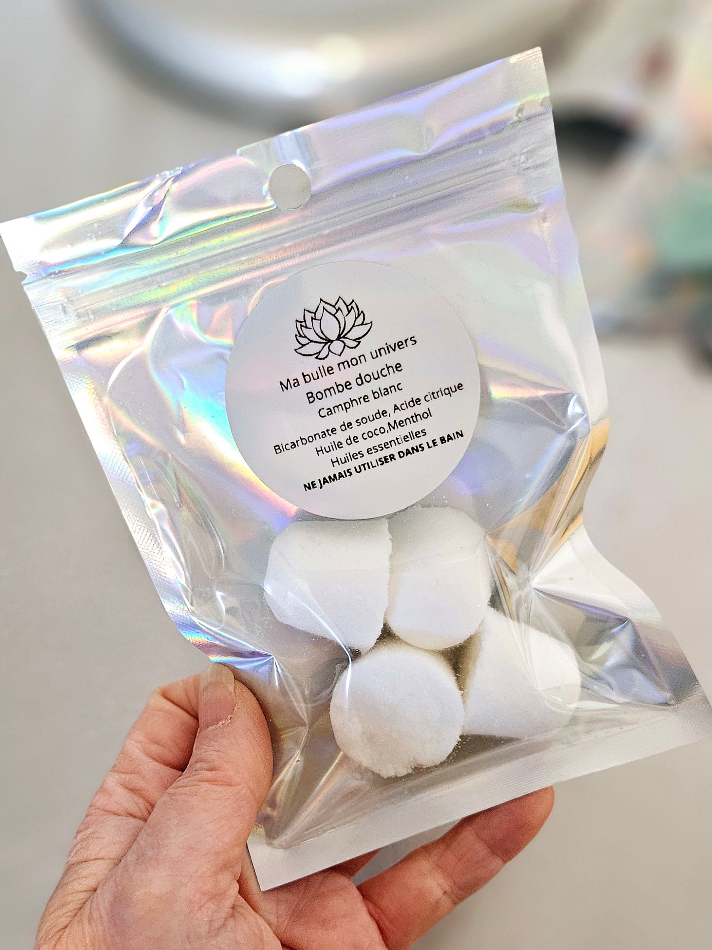 Petites bombes de douche