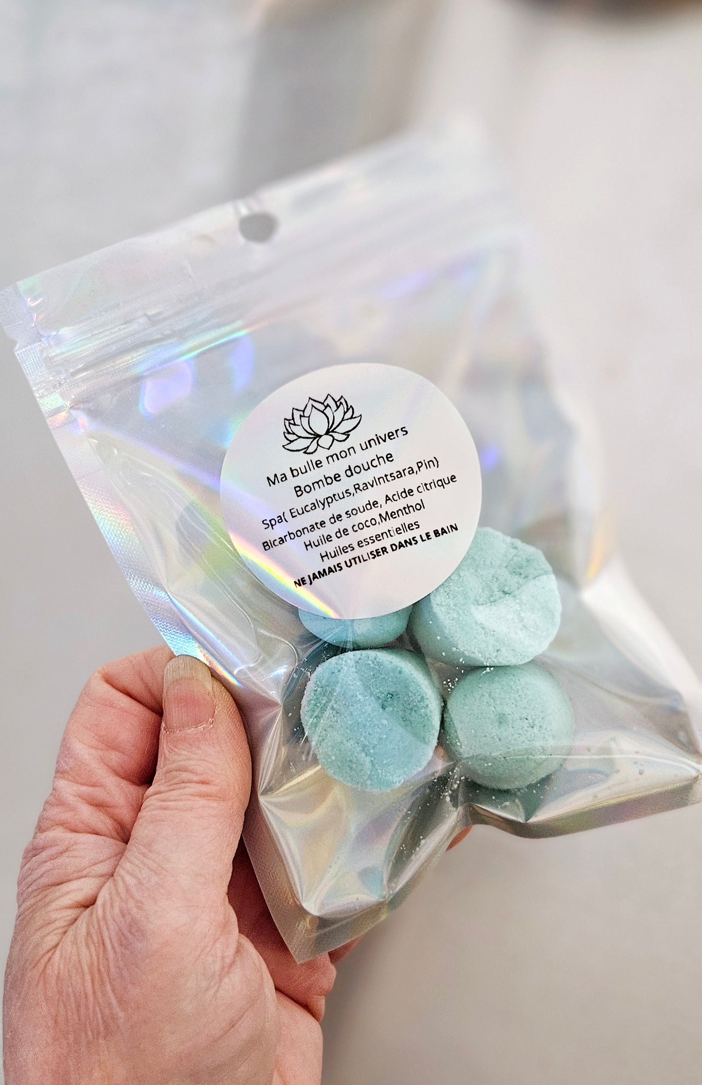 Petites bombes de douche