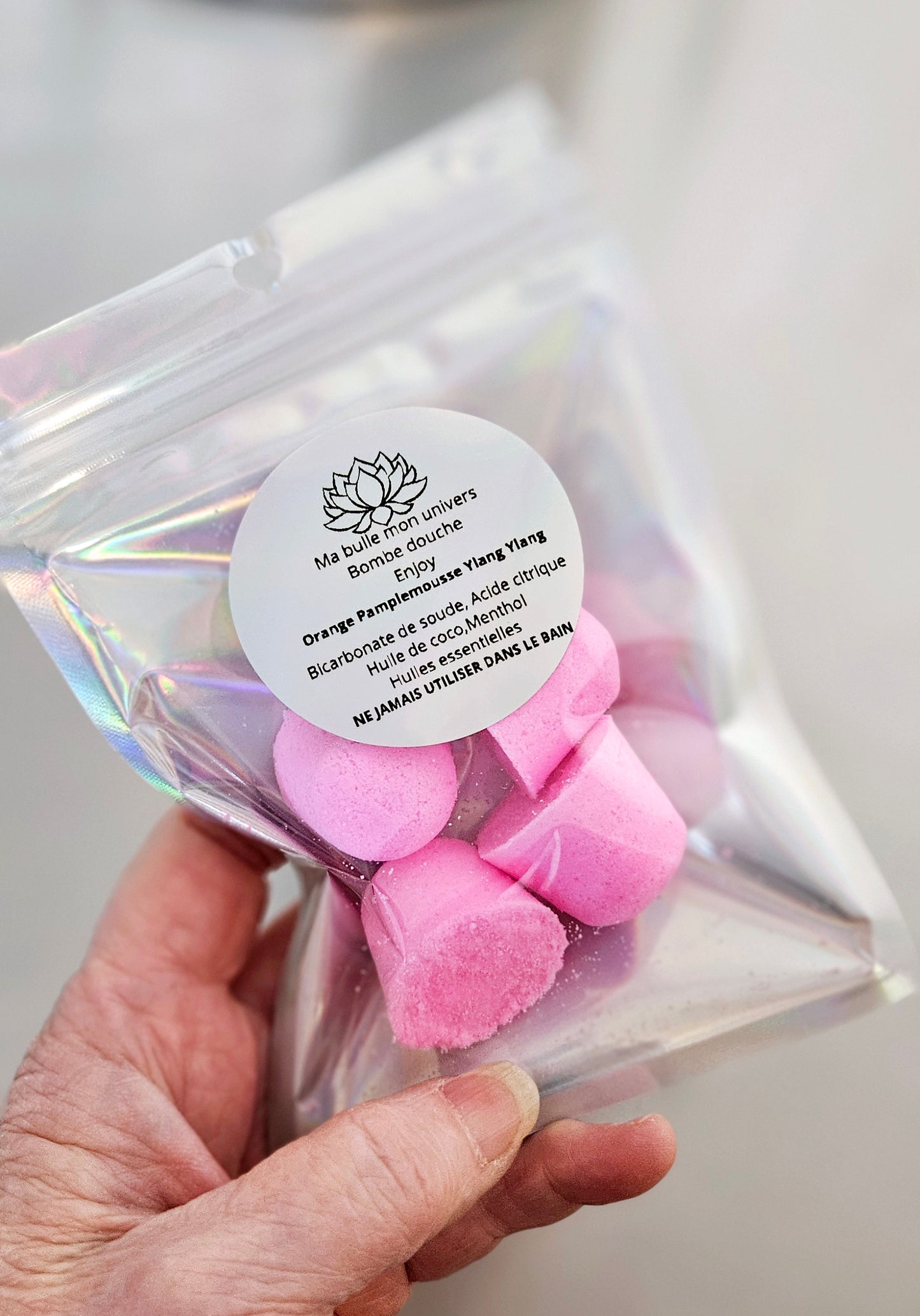 Petites bombes de douche