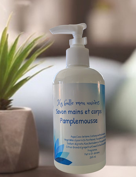 Savon mains et corps