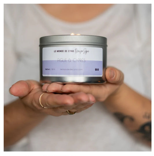 Bougie figues cyprès