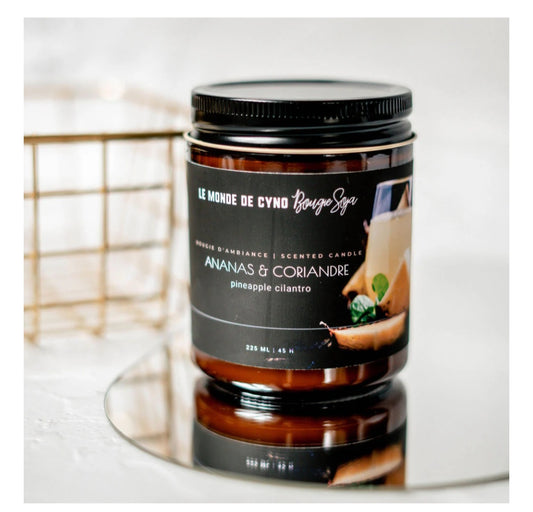 Bougie ananas et Coriandre