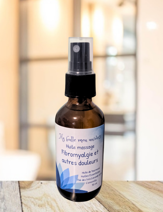 Huile de massage Fibromyalgie et autres douleurs
