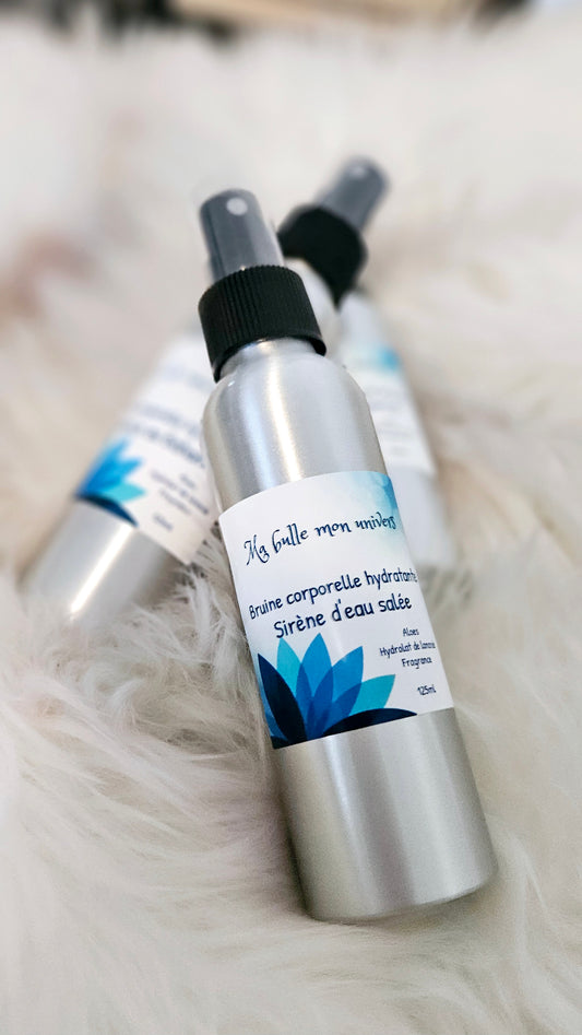 Bruine corporelle hydratante à l'aloès