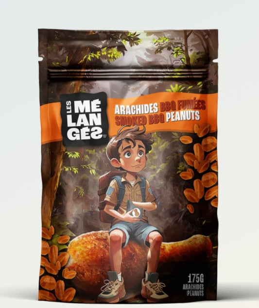 Les Mélangés - Arachides BBQ FUMÉES