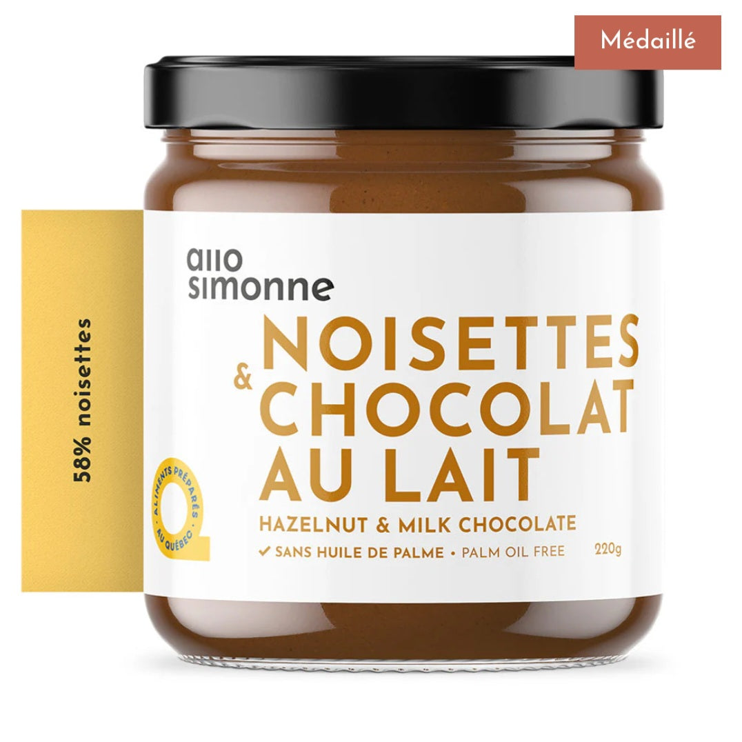 Tartinades au chocolat variés Allo Simone