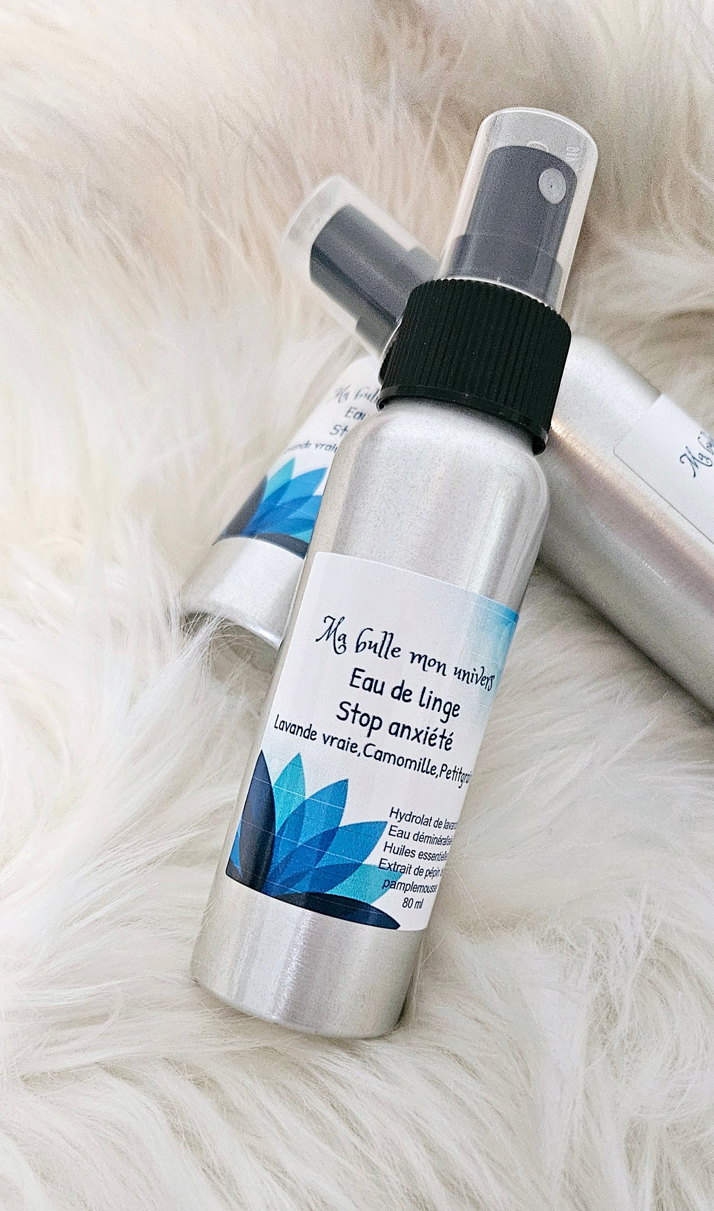 Eau de linge aux huiles essentielles 100% naturel