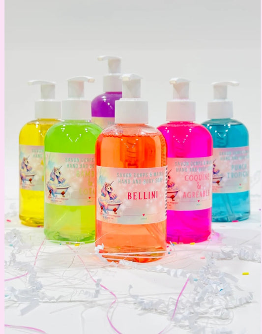 Savon mains et corps