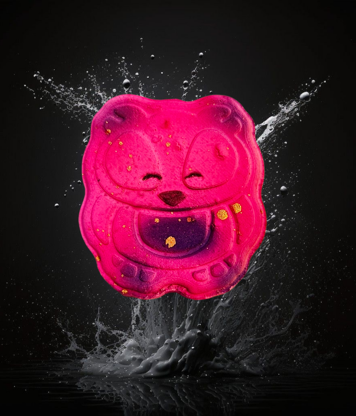Bombe relax tes hormones avec insertions de couleurs
