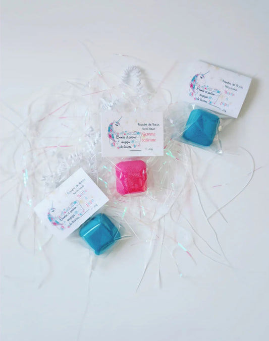 Mini bombe de bain moussante individuelle