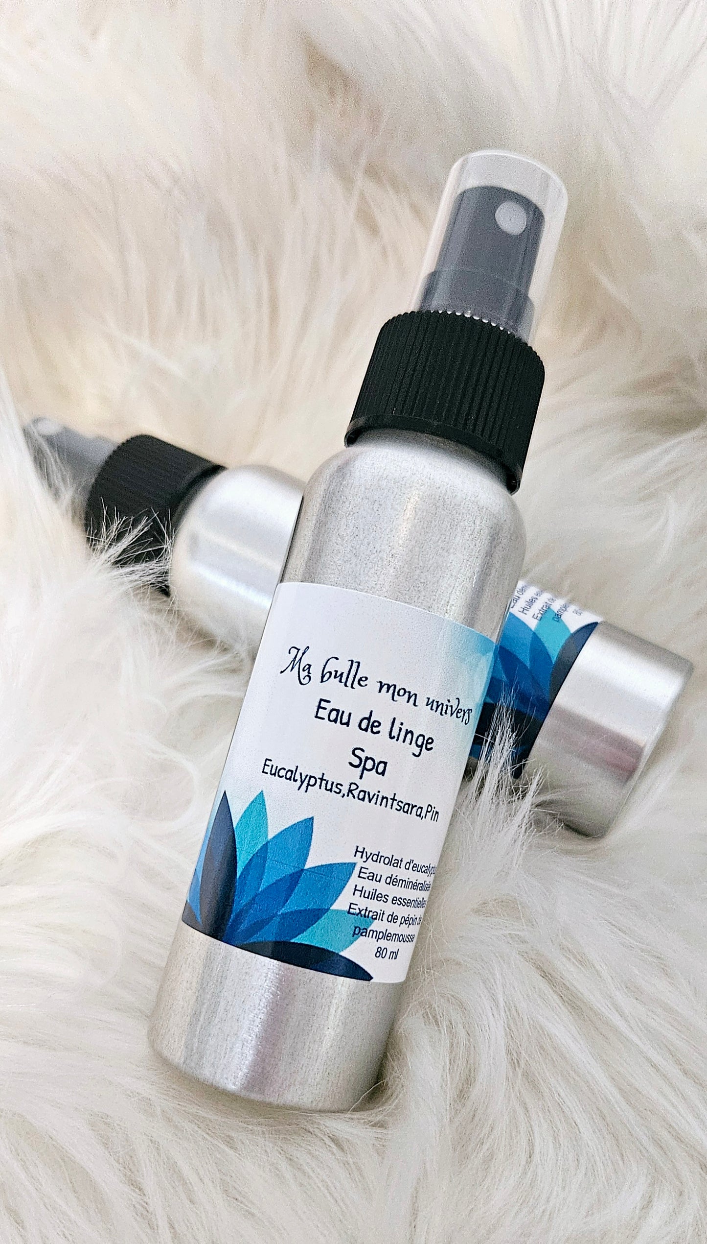 Eau de linge aux huiles essentielles 100% naturel