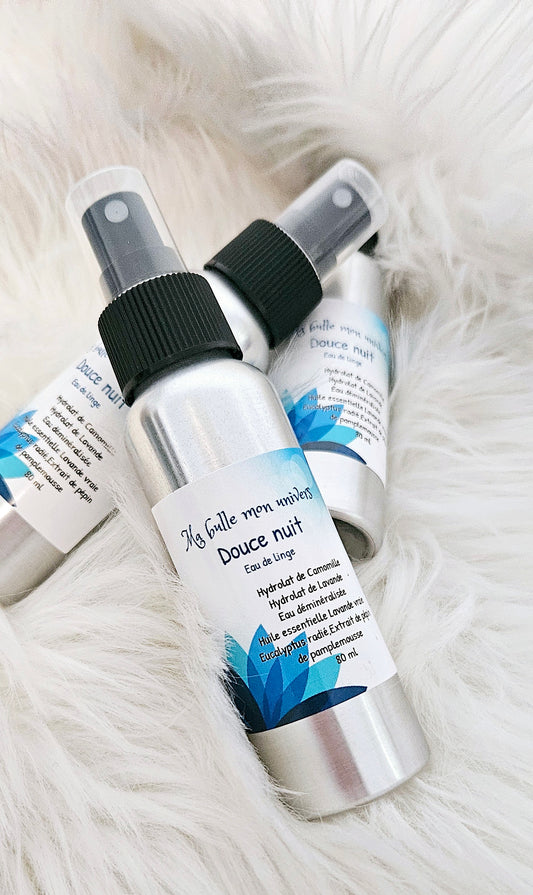 Eau de linge aux huiles essentielles 100% naturel