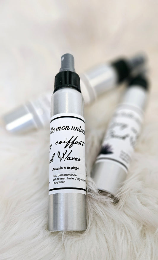 Spray coiffant beach waves