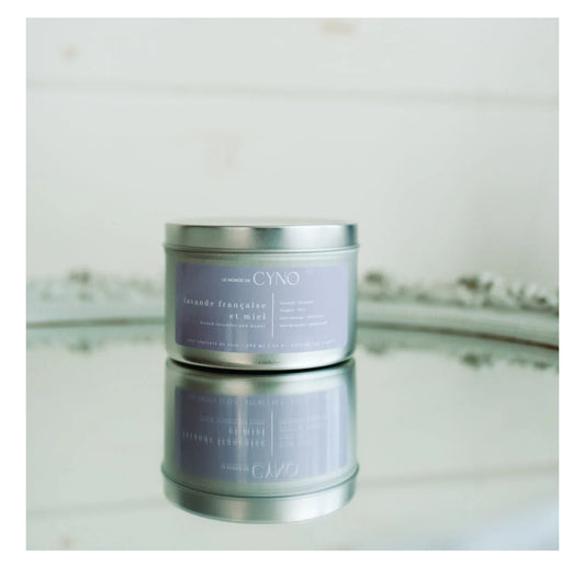 Bougie lavande française et miel