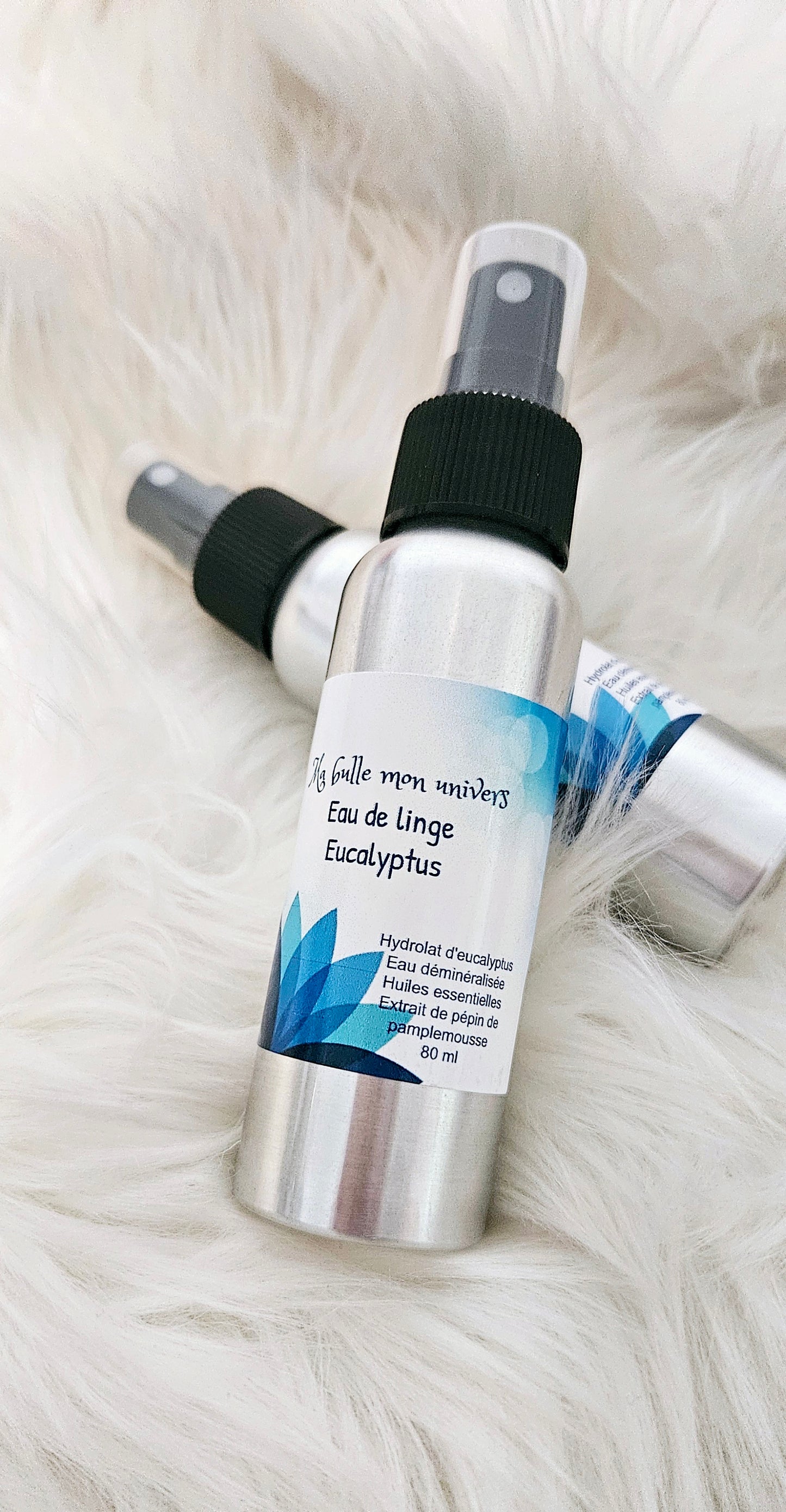 Eau de linge aux huiles essentielles 100% naturel