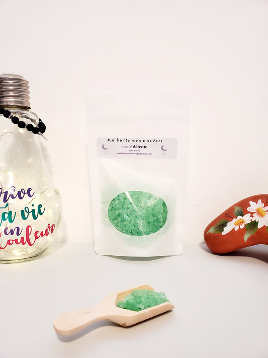 Sel de la mer morte aux huiles essentielles