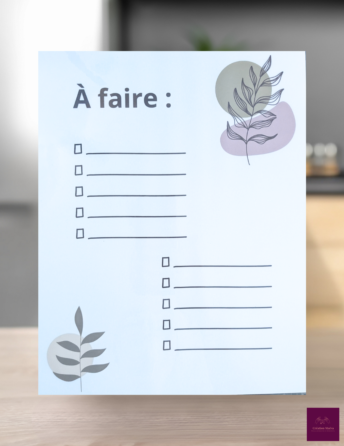 Planificateur aimanté