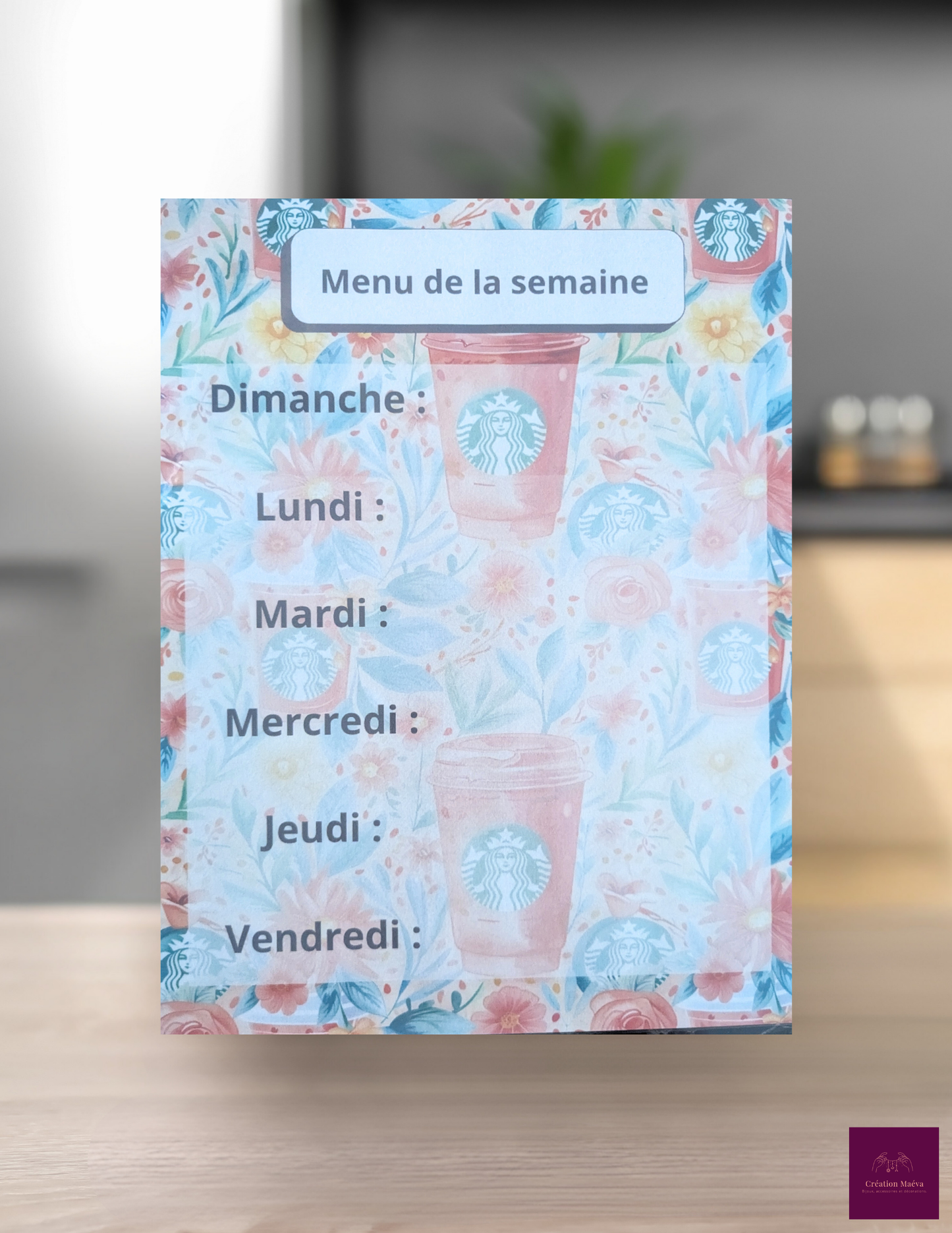 Planificateur aimanté