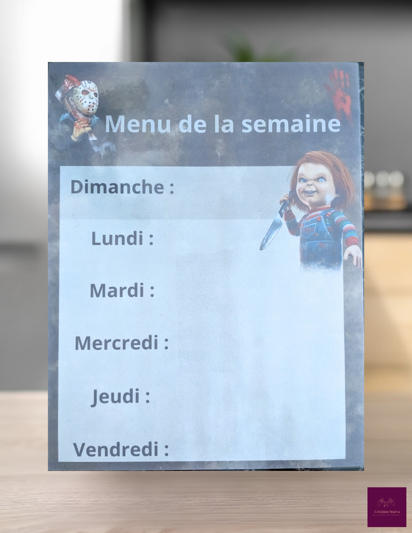 Planificateur aimanté