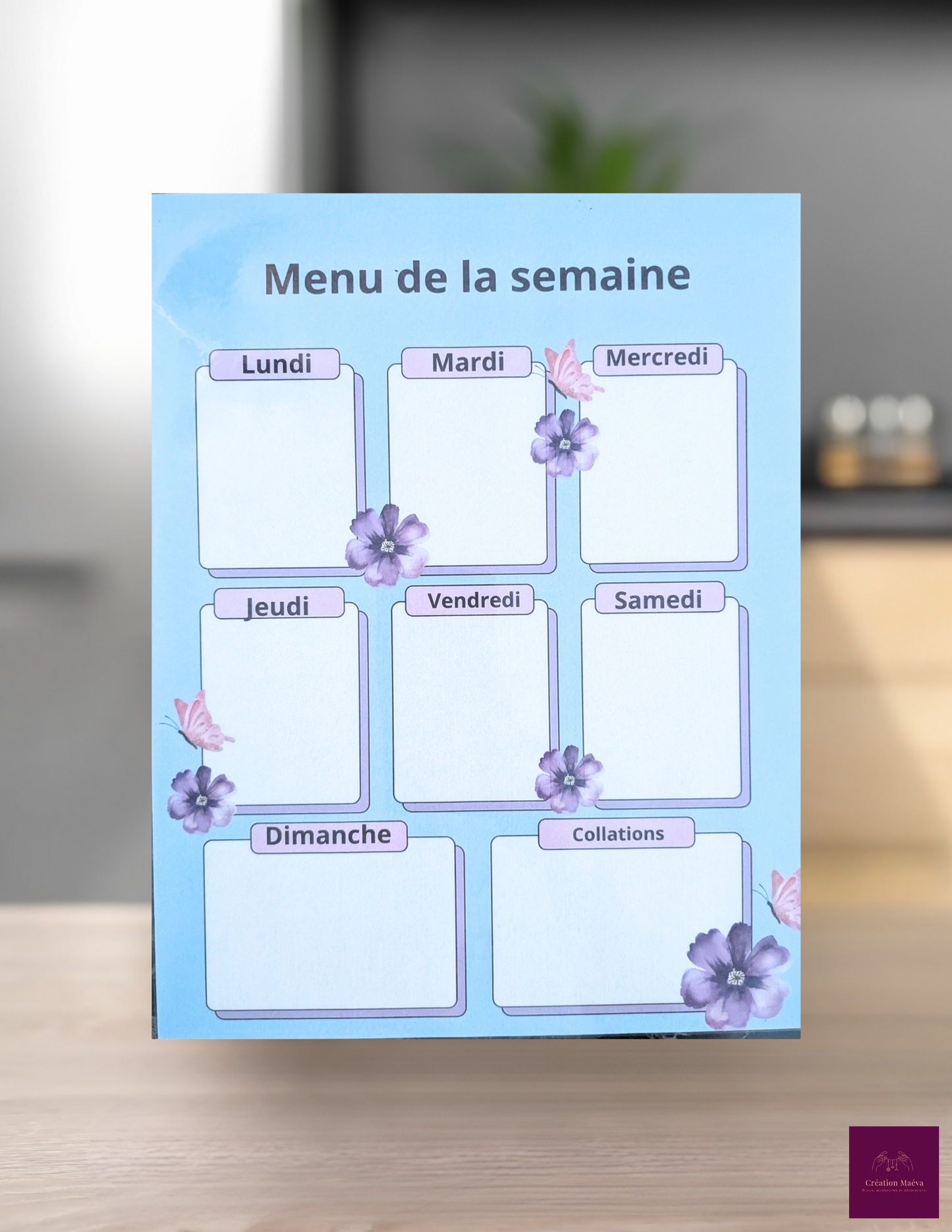 Planificateur aimanté