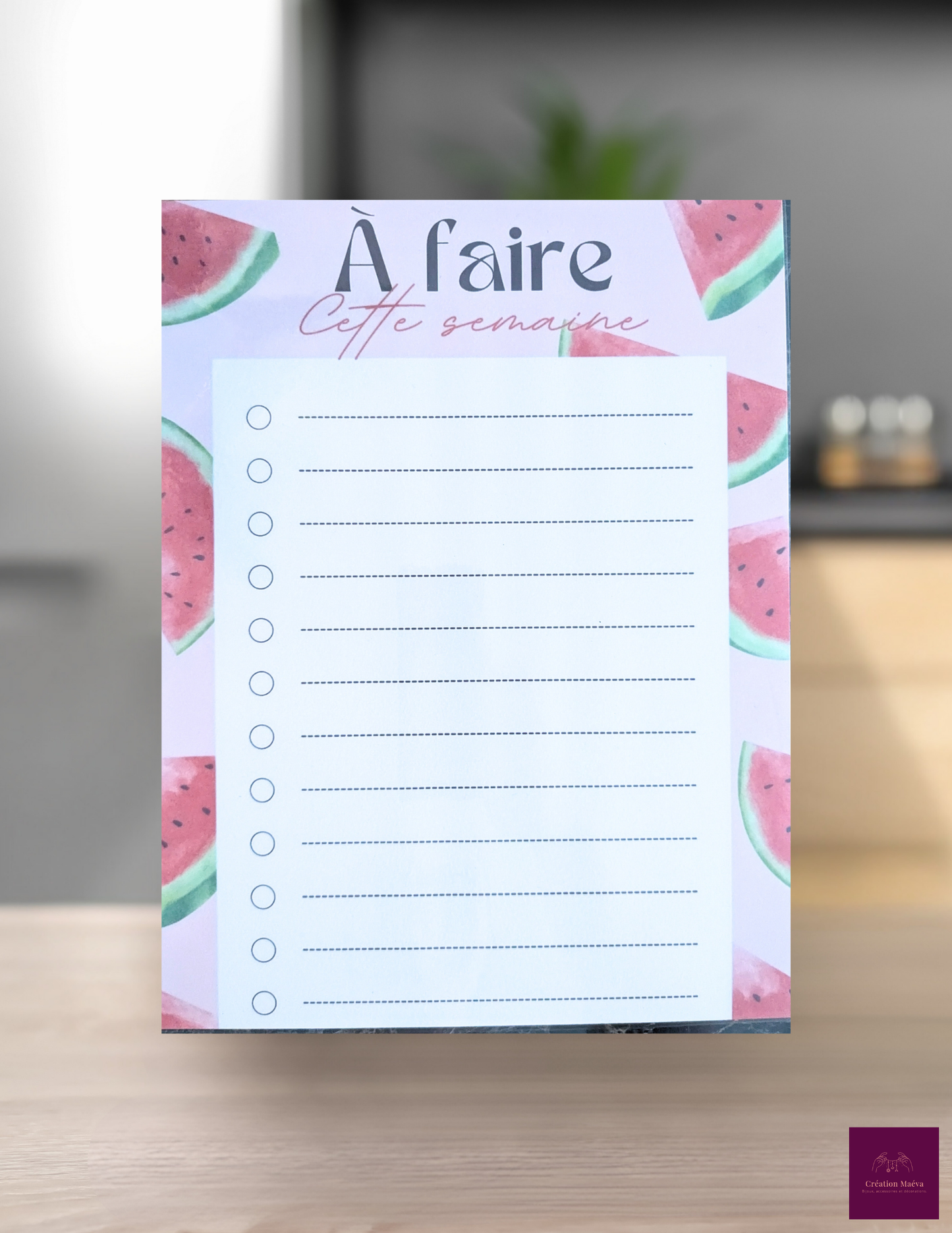 Planificateur aimanté