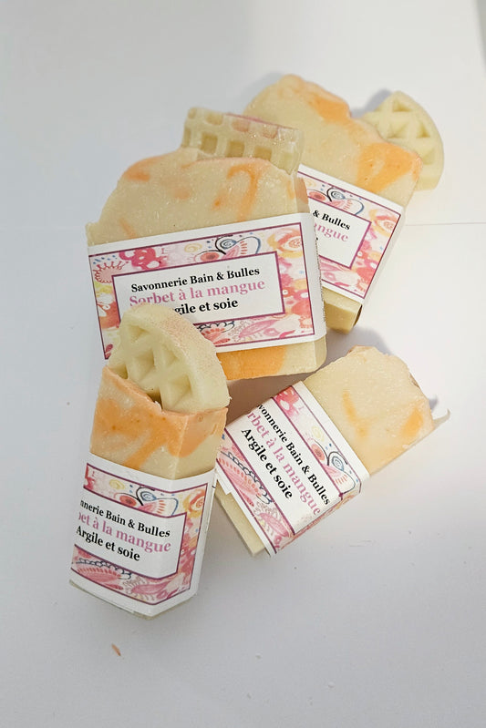 Savon sorbet à la mangue