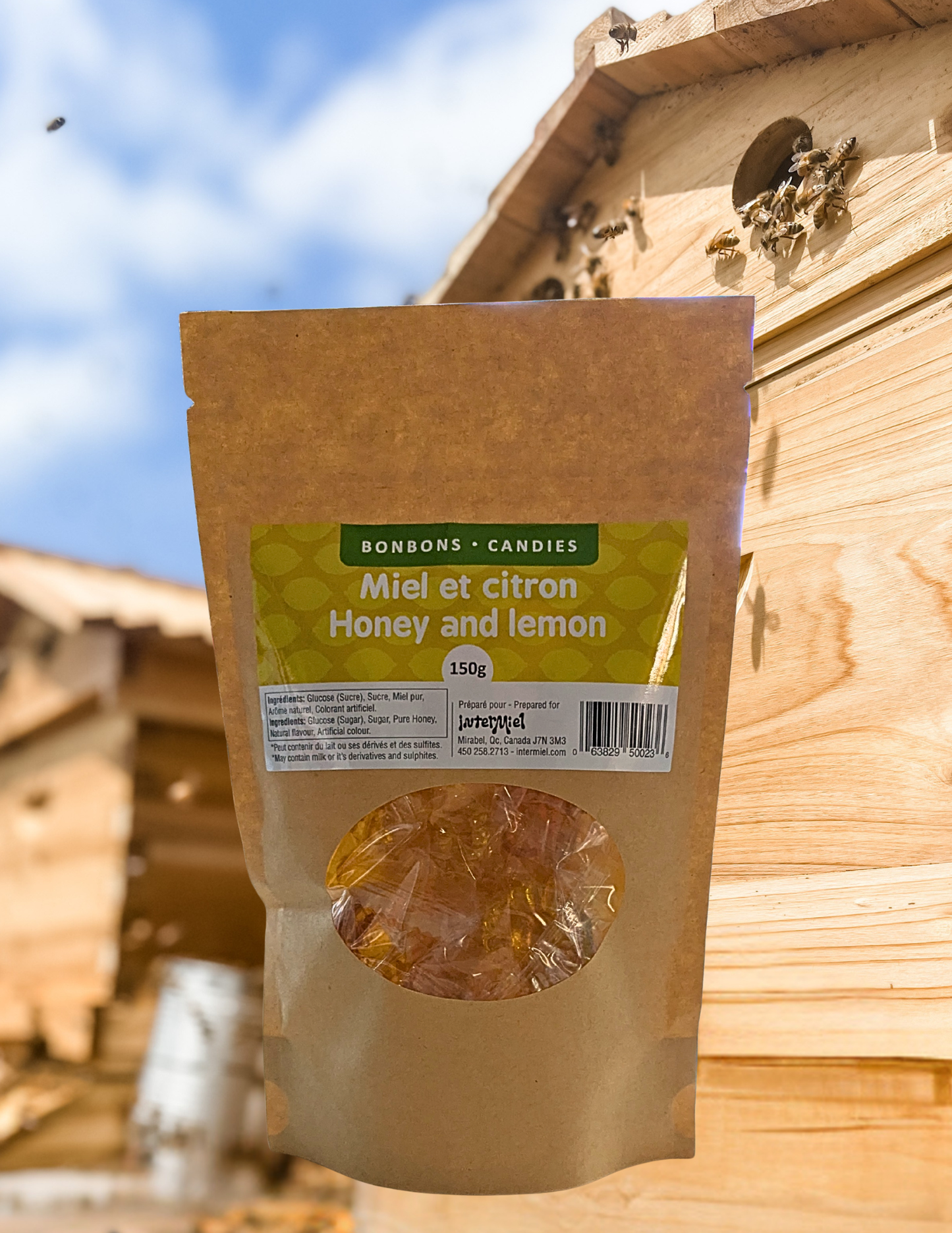 Miel crémeux ,de trèfle et bonbons