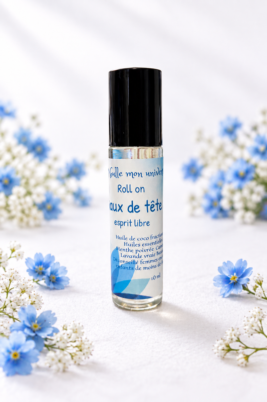 Roll on MAUX DE TÊTE esprit libre