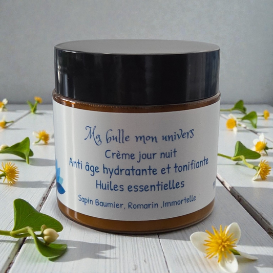 Crème anti âge hydratante et tonifiante