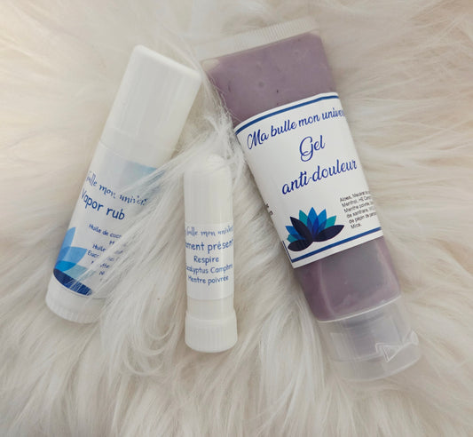 Trio indispensable 100% naturel