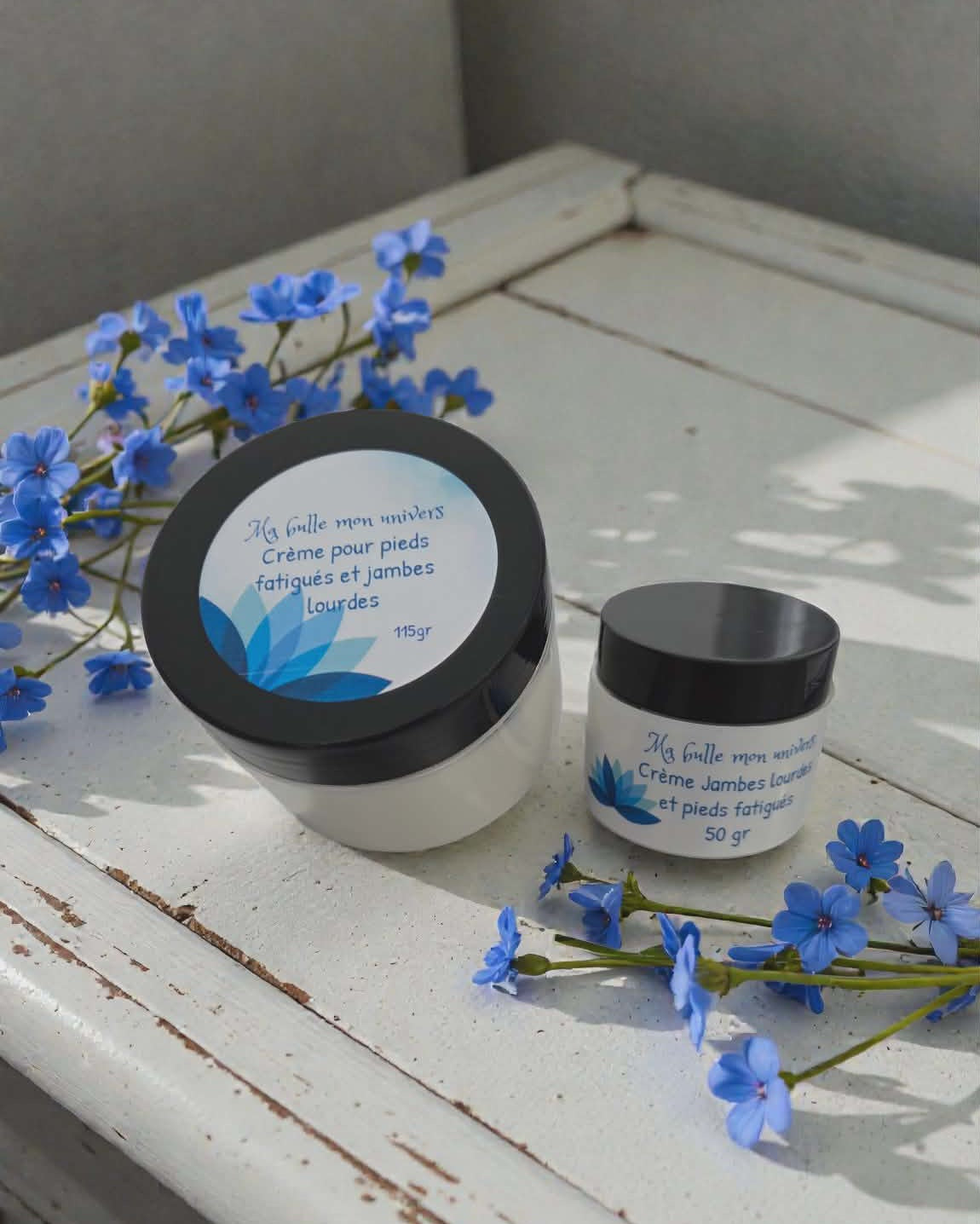 Crèmes jambes lourdes et pieds fatigués
