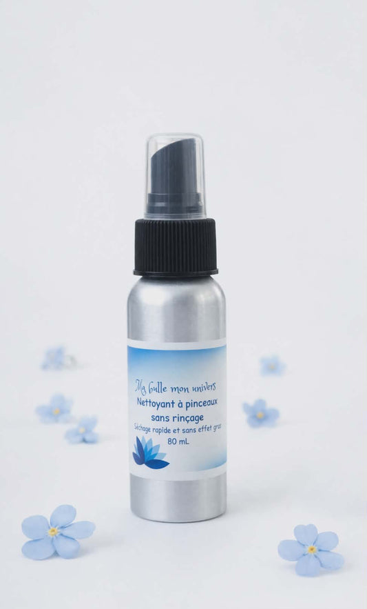 Nettoyant à pinceaux de maquillage sans rinçage