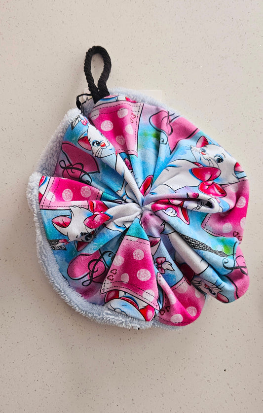 Fleurs de douche  (Houpette)avec ratine de bambou