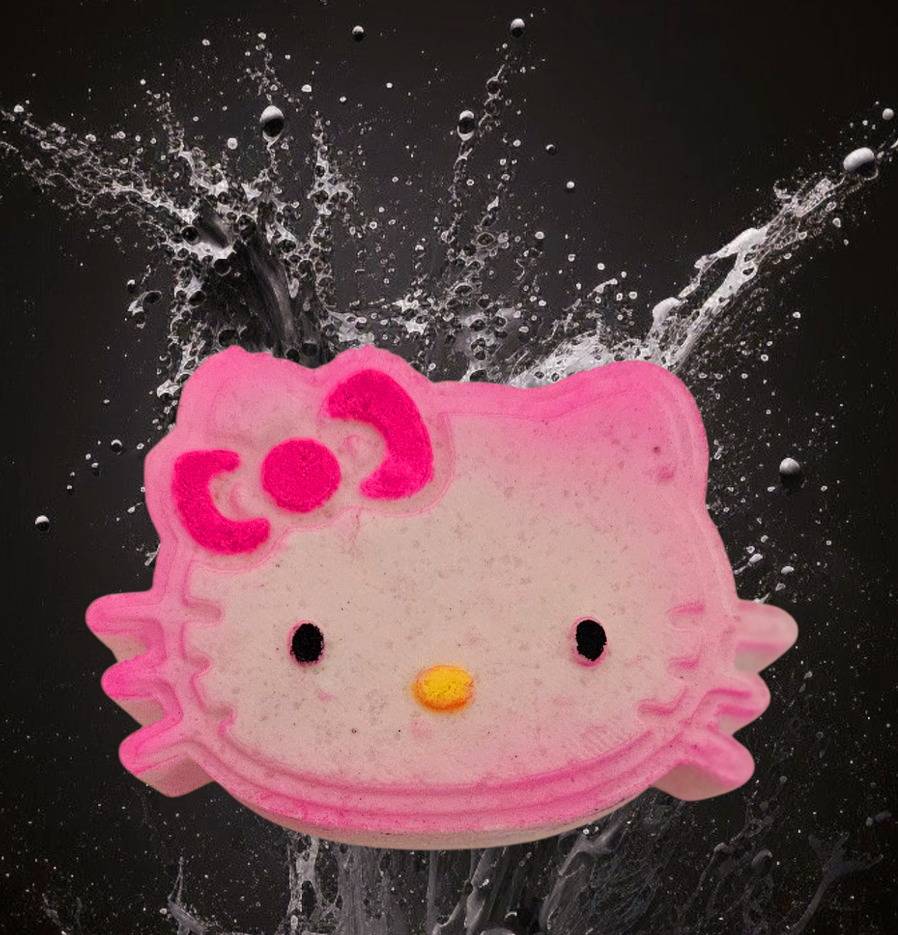 Bombe chaton avec insertions de couleurs jolly ranger melon d'eau